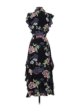 Marissa Webb Collective Black Floral Button Down Dress (view 2)