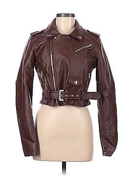 Ashley by 26 International Faux Leather Jacket (view 1)