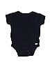 Gerber 100% Cotton Solid Black Short Sleeve Onesie Size 0-3 mo - photo 1