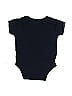 Gerber 100% Cotton Solid Black Short Sleeve Onesie Size 0-3 mo - photo 2