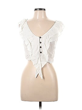 Favlux fashion Sleeveless Button-Down Shirt (view 1)