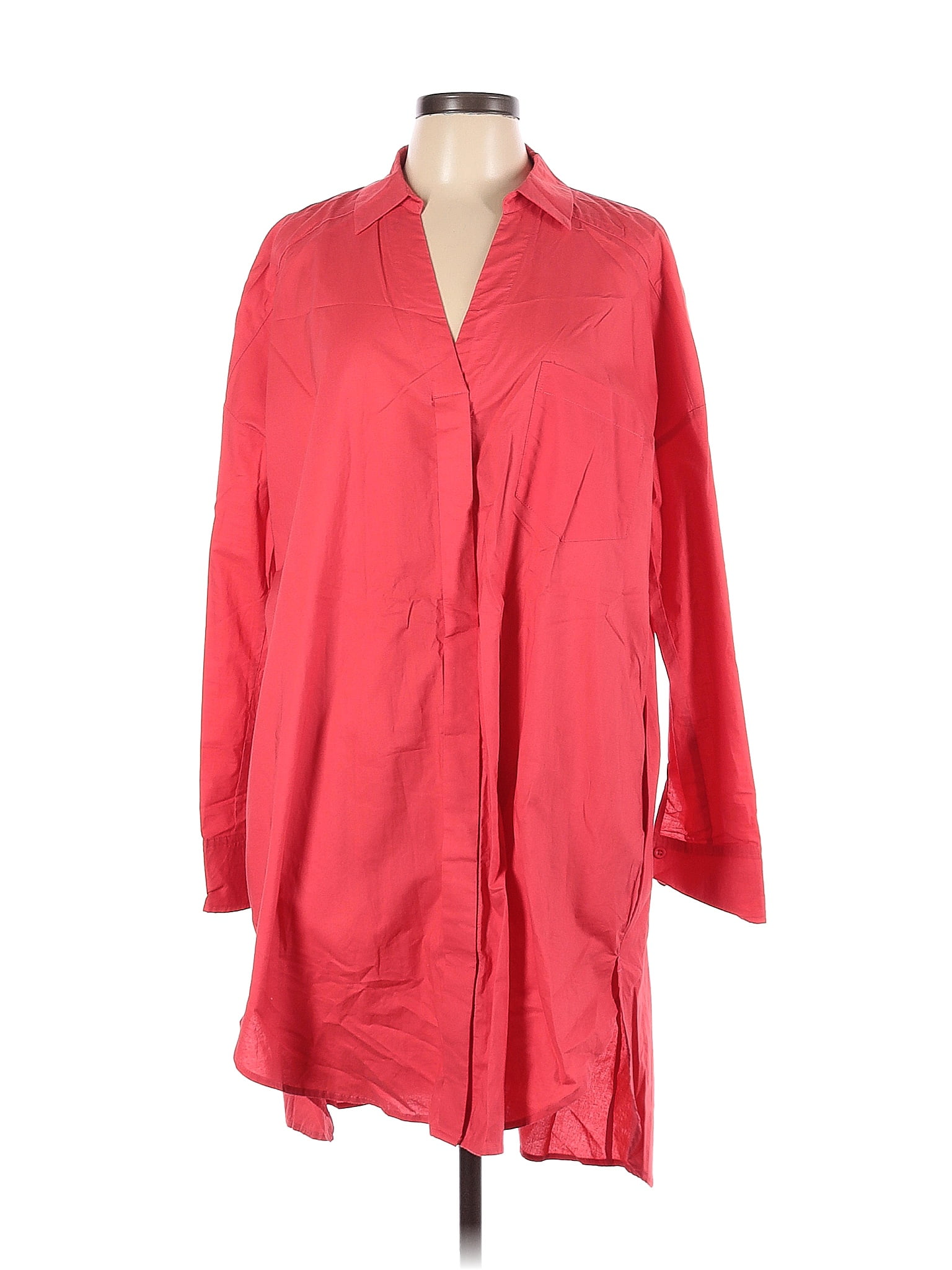 Easel Mocha Rugby Pullover Dress