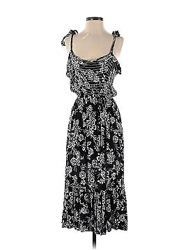 Slate & Willow Floral Tie Shoulder Dress (view 1)