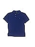 Polo by Ralph Lauren 100% Cotton Solid Blue Short Sleeve Polo Size 12 - 14 - photo 1
