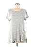 Style&Co Gray Short Sleeve Top Size M - photo 1