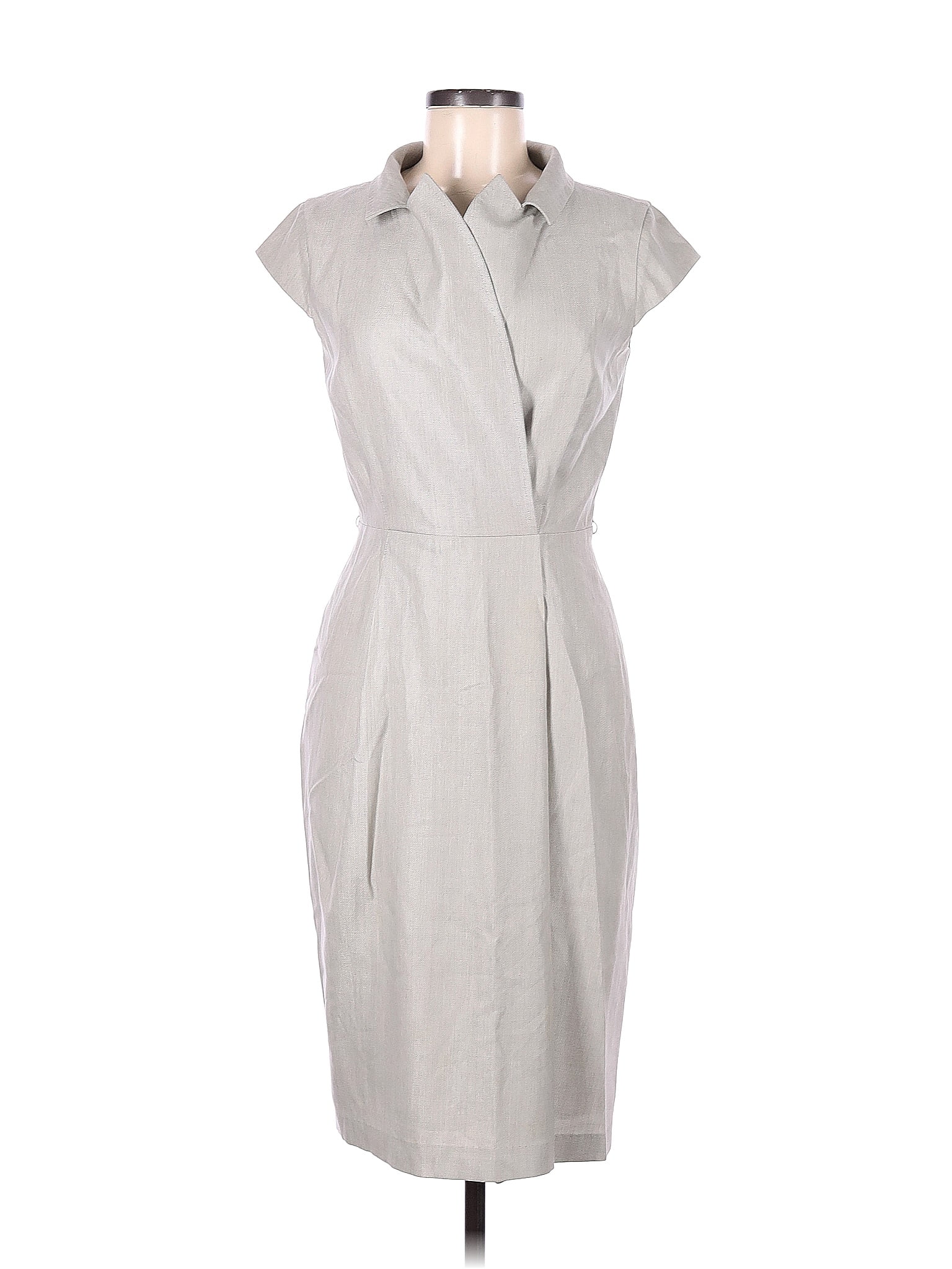 Max Mara Gray Casual Dress Size 8 - 84% off | thredUP