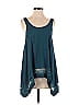 Intimately by Free People 100% Rayon Teal Sleeveless Top Size S - photo 1
