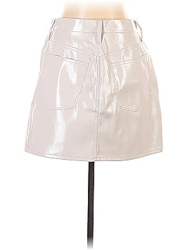 Madewell Faux Leather Skirt (view 2)