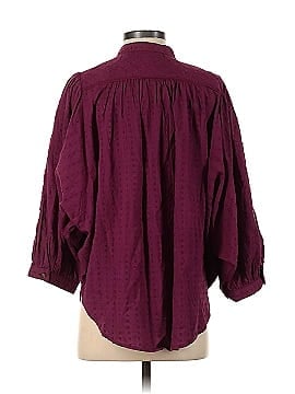 Pilcro by Anthropologie 3/4 Sleeve Button-Down Shirt (view 2)