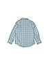 Nautica Plaid Blue Long Sleeve Button-Down Shirt Size 3T - photo 2