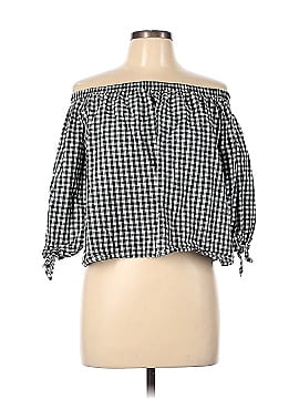 Caution to the Wind 3/4 Sleeve Blouse (view 1)