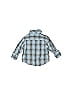 Timberland 100% Cotton Plaid Blue Long Sleeve Button-Down Shirt Size 12 mo - photo 2
