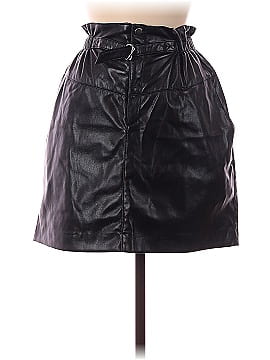 Joie Faux Leather Skirt (view 1)