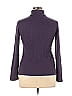 Fashion Bug Color Block Solid Purple Turtleneck Sweater Size XL - photo 2