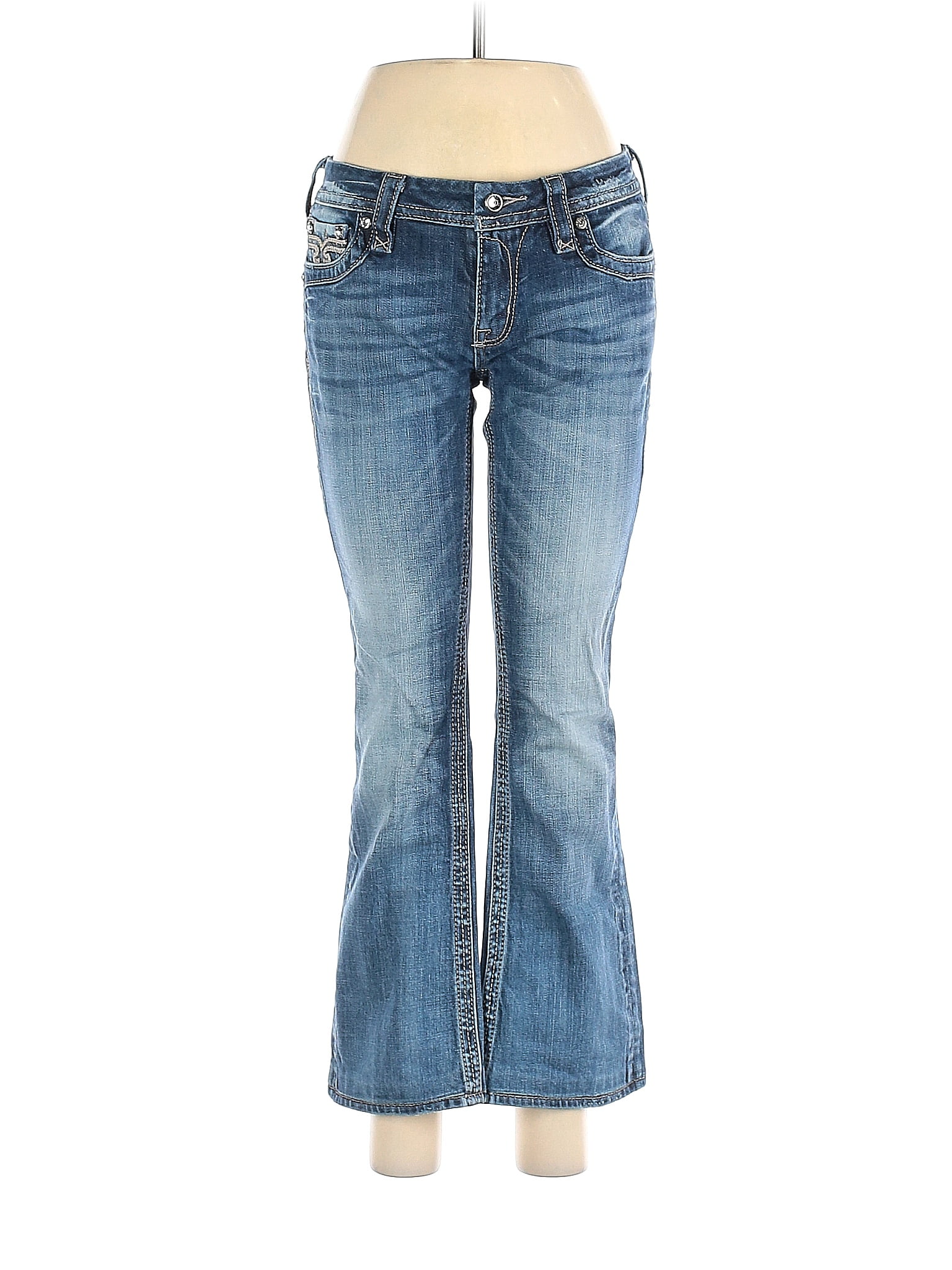 Rock Revival Blue Jeans 29 Waist - 69% off | thredUP
