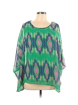 Kyle by Kyle Richards 3/4 Sleeve Blouse (view 1)