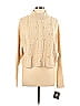 Iz Byer 100% Acrylic Color Block Solid Tan Turtleneck Sweater Size L - photo 1