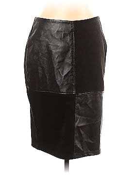 Essentials Faux Leather Skirt (view 1)
