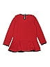 Rare Editions Solid Red Short Sleeve Top Size 8 - photo 2
