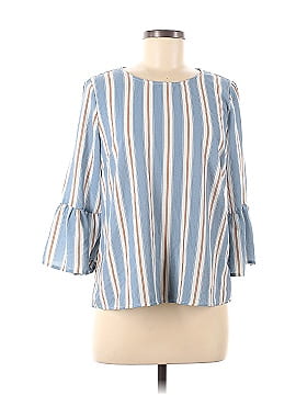 Skies Are Blue 3/4 Sleeve Blouse (view 1)