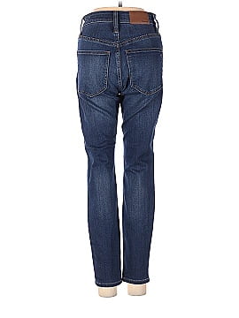 Madewell Petite Curvy High-Rise Skinny Jeans in Danny Wash: TENCEL&trade; Denim Edition (view 2)