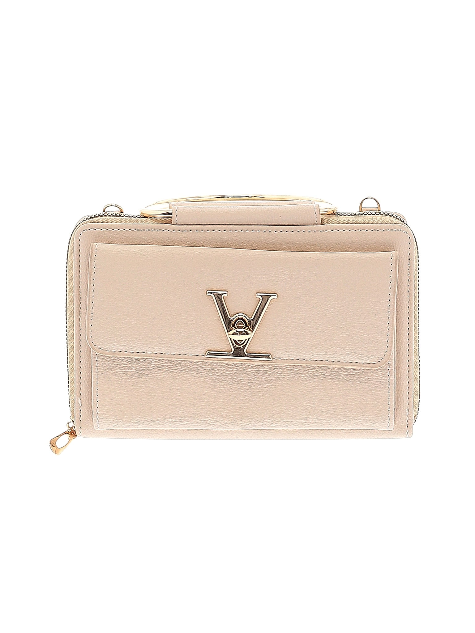 Assorted Brands Ivory Leather Satchel One Size - 65% off | thredUP