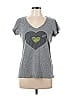 Life Is Good 100% Cotton Marled Gray Short Sleeve T-Shirt Size L - photo 1