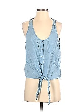 Adriano Goldschmied Sleeveless Button-Down Shirt (view 1)