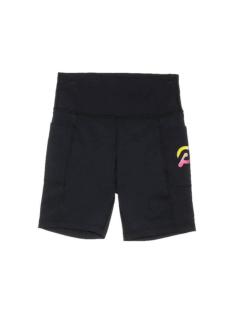 Peloton Color Block Solid Black Athletic Shorts Size S - photo 1