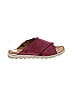 Born Handcrafted Footwear Solid Maroon Burgundy Sandals Size 9 - photo 1