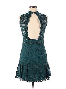 Saylor Emerald Rosemary Lace Dress (view 2)