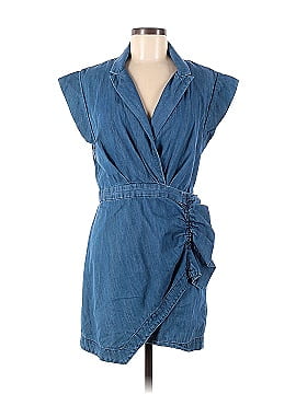 7 For All Mankind Ruffled Denim Blazer Dress (view 1)
