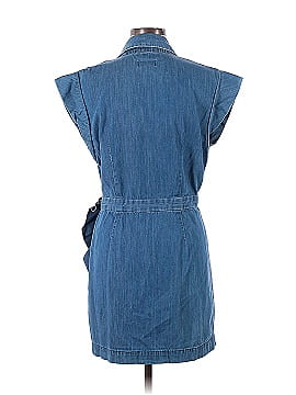 7 For All Mankind Ruffled Denim Blazer Dress (view 2)