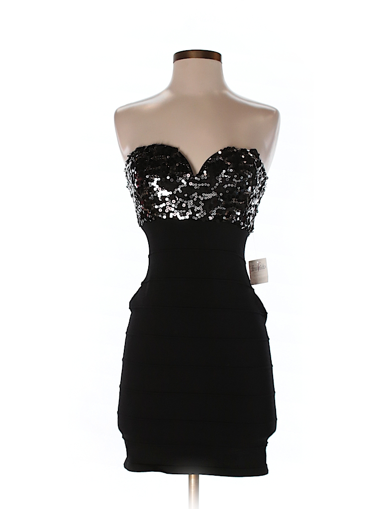 Frederick's of Hollywood Solid Black Cocktail Dress Size S - 78% off ...