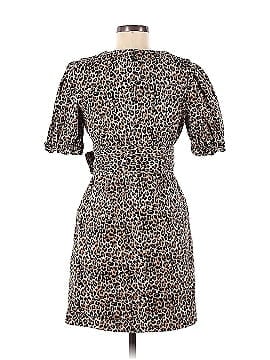 Marissa Webb Collective Brown Leopard Dress (view 2)