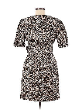 Marissa Webb Collective Brown Leopard Dress (view 2)
