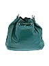 Coach Factory Solid Teal Leather Bucket Bag One Size - photo 2