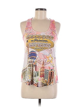 Banana Expression Sleeveless T-Shirt (view 1)