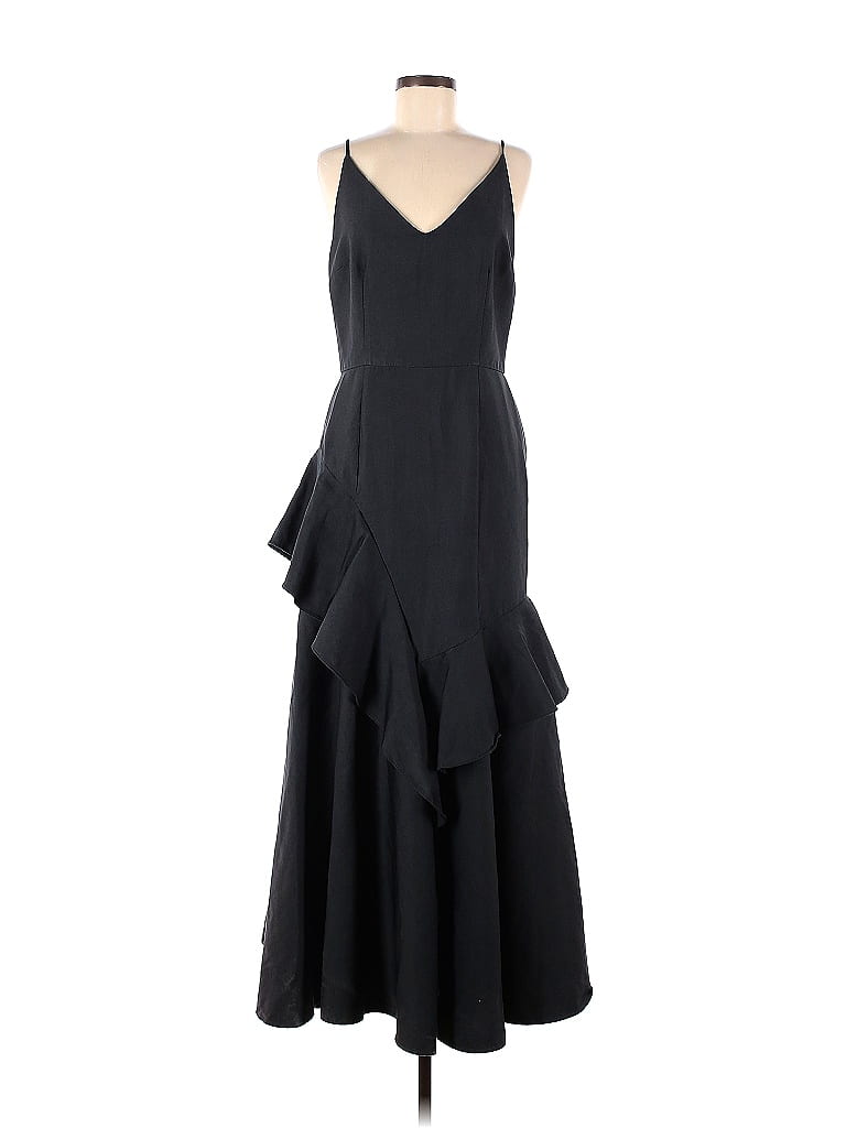 Cooper St Solid Black Fiesta Asymmetric Gown Size 8 - 75% off | thredUP