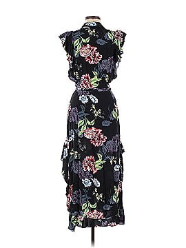 Marissa Webb Collective Black Floral Button Down Dress (view 2)