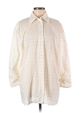 Zara Long Sleeve Button-Down Shirt (view 1)