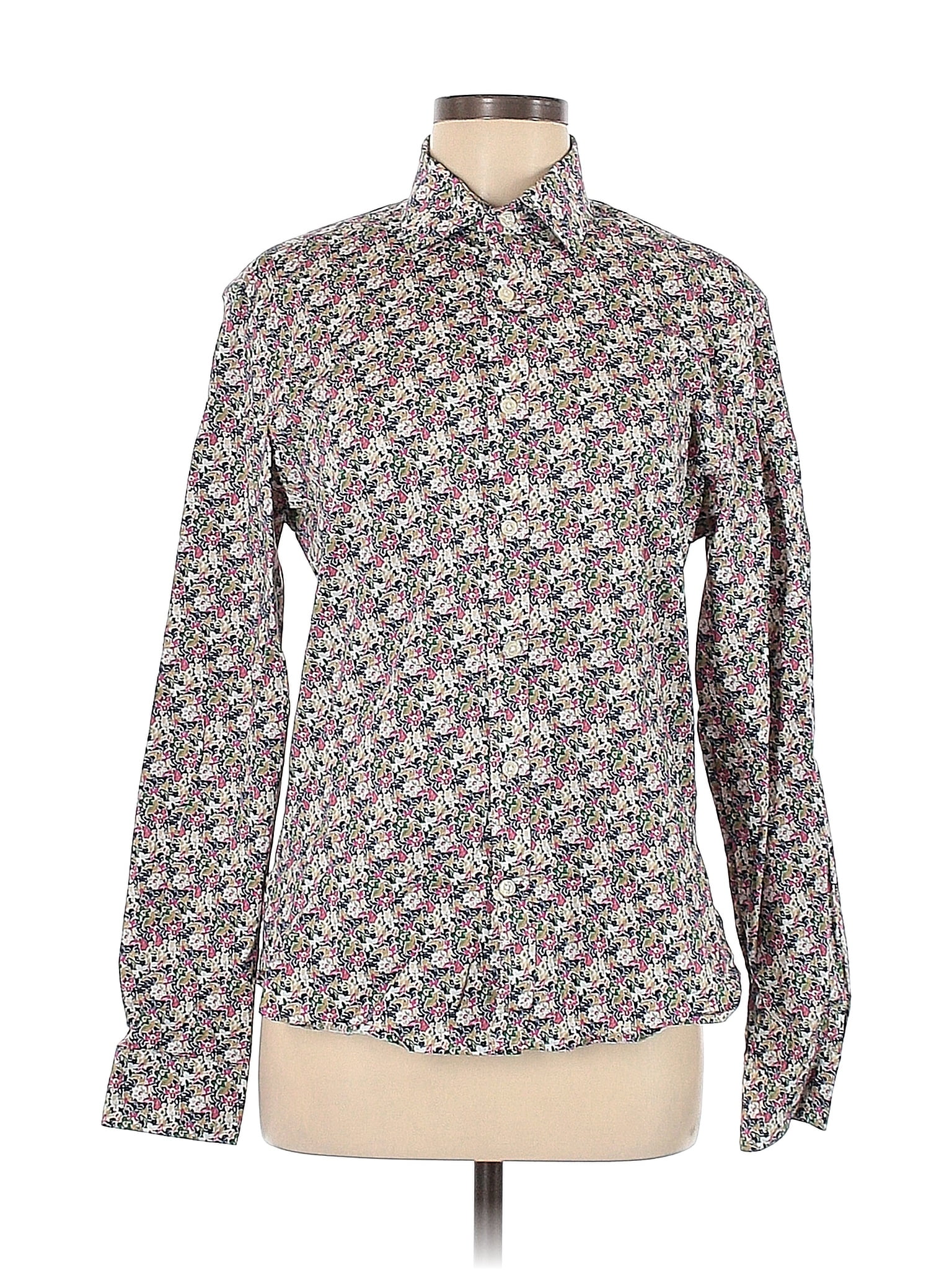 Jos. A. Bank Purple Long Sleeve Button-Down Shirt Size M - 77% off ...