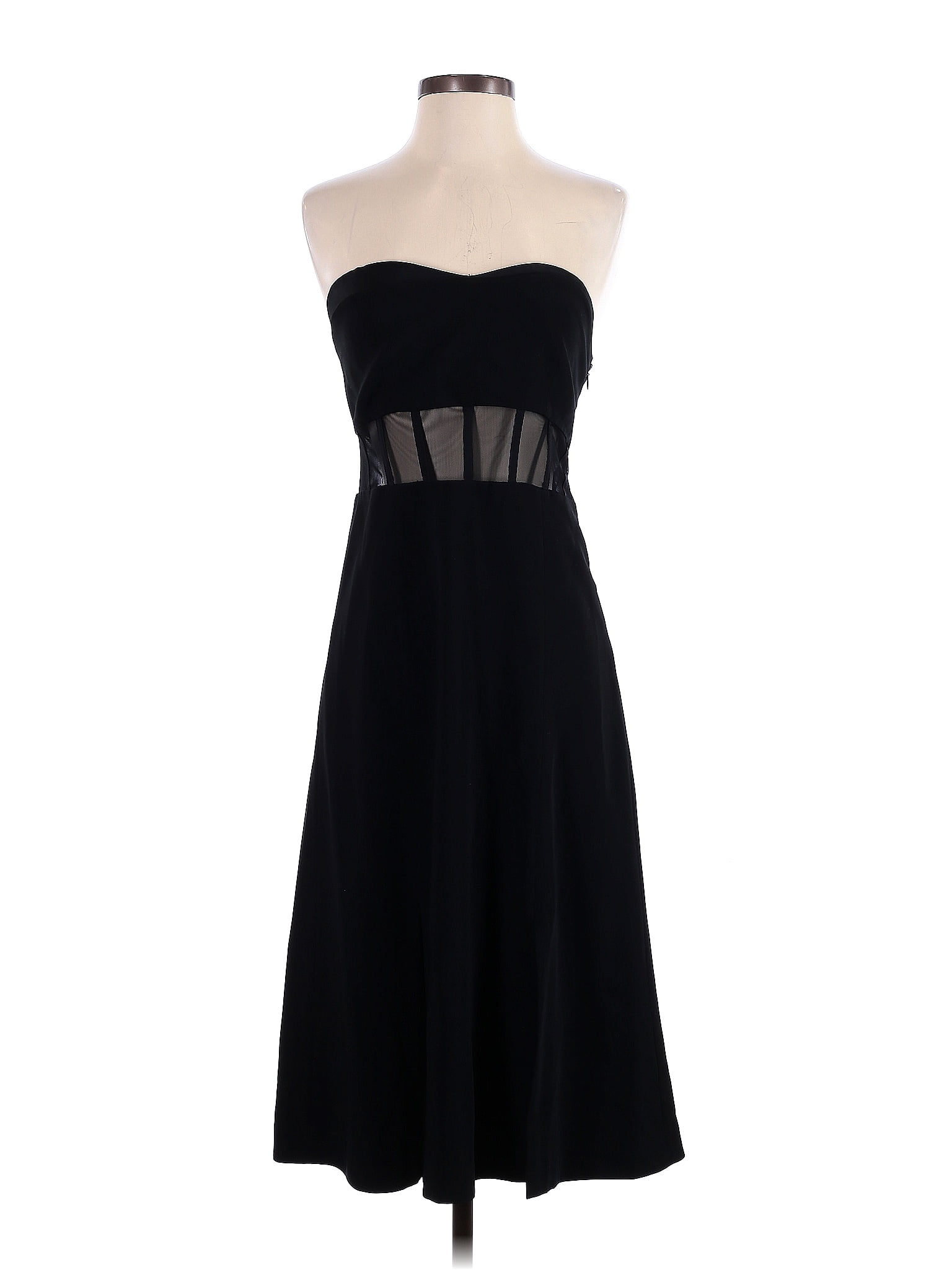 Cinq à Sept Black Cocktail Dress Size 4 67 off ThredUp