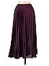 Tracy Reese 100% Polyester Solid Purple Burgundy Casual Skirt Size M - photo 1