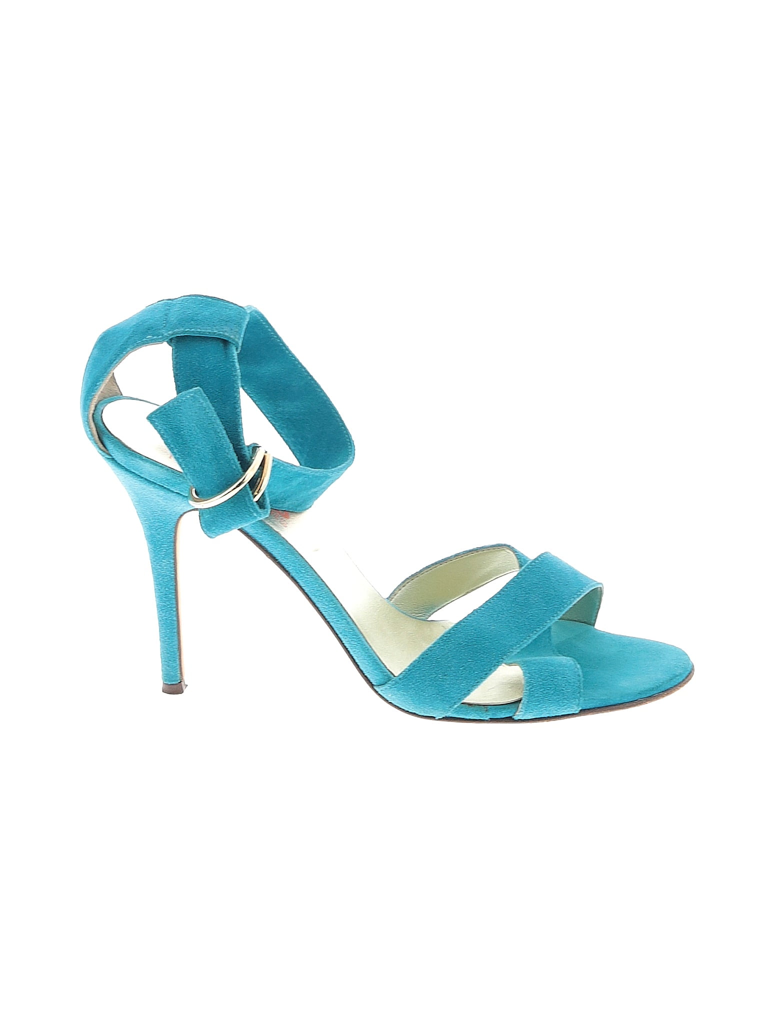 michael kors blue heels