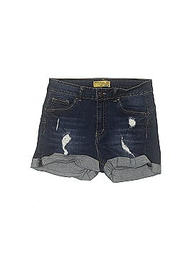 Wax Jean Denim Shorts (view 1)