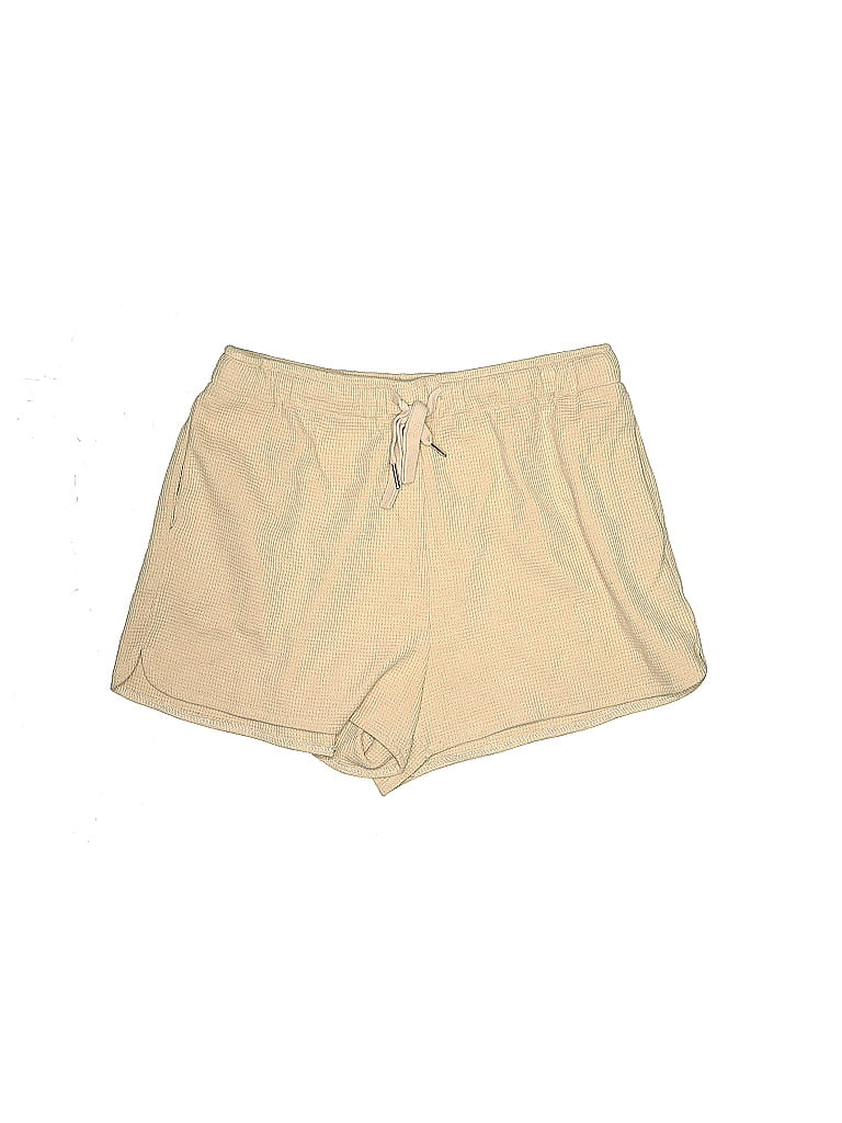 Unbranded Solid Tan Shorts Size M - photo 1