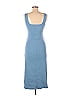 Old Navy - Maternity Solid Blue Casual Dress Size M (Maternity) - photo 2