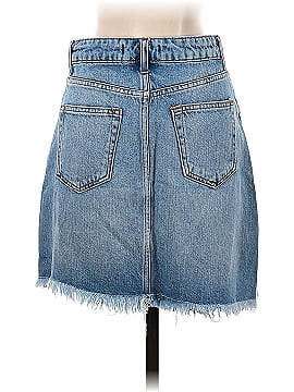 Zara Basic Denim Skirt (view 2)