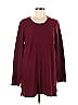 Cyrus Solid Maroon Burgundy Pullover Sweater Size L - photo 1